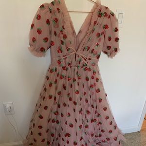 SOLD! Lirika Matoshi strawberry dress